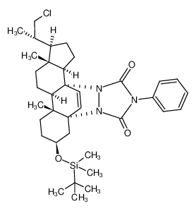 87080-71-5 3β-(tert-Butyldimethylsilyloxy)-22-chlor-5α,8α-(4-phenyl-1,2-urazolo)-23,24-dinorchol-6-en