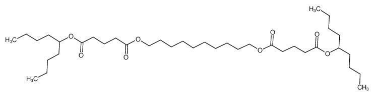 二戊二酸二(1-丁基戊基)癸烷-1,10-二酯