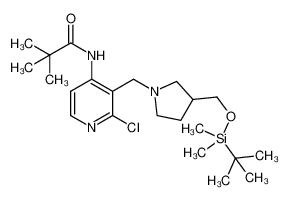 1186310-83-7 structure, C22H38ClN3O2Si