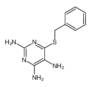 84097-36-9 spectrum, 6-(benzylsulfanyl)-2,4,5-pyrimidinetriamine