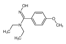 188118-37-8 (E)-N,N-diethyl-N'-hydroxy-4-methoxybenzimidamide