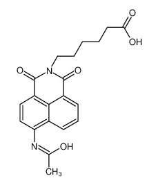 6-(4-乙酰氨基-1,8-萘醛酰氨基)己酸