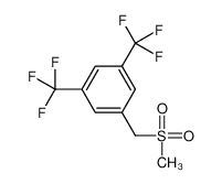 1-(methylsulfonylmethyl)-3,5-bis(trifluoromethyl)benzene 261924-41-8