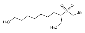 85058-00-0 spectrum, 1-Brommethylsulfonyl-1-ethylnonan