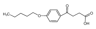 4-oxo-4-(4-pentoxyphenyl)butanoic acid 30742-05-3