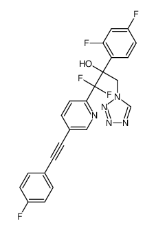 1443427-40-4 structure, C23H14F5N5O