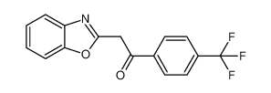 2-(1,3-benzoxazol-2-yl)-1-[4-(trifluoromethyl)phenyl]ethanone 849021-35-8