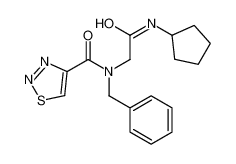 605638-45-7 structure, C17H20N4O2S