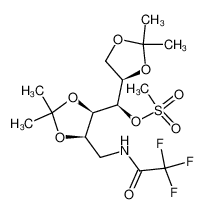 98362-06-2 structure, C15H24F3NO8S