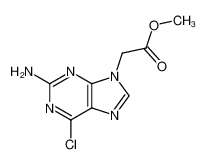 172405-46-8 structure, C8H8ClN5O2