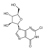 70284-18-3 spectrum, 9-β-D-arabinofuranosyl-2-chlorohypoxanthine