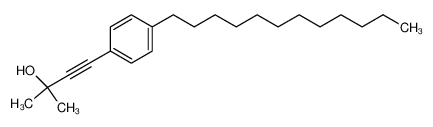 126930-79-8 4-(4-dodecylphenyl)-2-methylbut-3-yn-2-ol