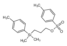 261381-37-7 structure, C19H26O3SSi