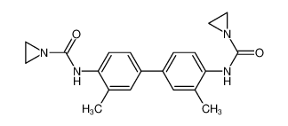 N-[4-[4-(aziridine-1-carbonylamino)-3-methyl-phenyl]-2-methyl-phenyl]a ziridine-1-carboxamide 3259-65-2