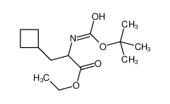 816430-02-1 ethyl 3-cyclobutyl-2-[(2-methylpropan-2-yl)oxycarbonylamino]propanoate