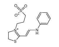 2-(2-Anilinovinyl)-3-(3-sulfopropyl)-2-thiazolinium inner salt 42825-73-0