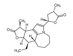 (7aR,8R,8aR,11S,11aS)-8-ethyl-11-methyl-2-((2S,4S)-4-methyl-5-oxotetrahydrofuran-2-yl)-5,6,7,7a,8,8a,11,11a-octahydroazepino[3,2,1-hi]furo[3,2-e]indol-10(4H)-one 160333-27-7