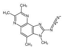 2-azido-3,4,7,8-tetramethylimidazo[4,5-f]quinoxaline 210100-57-5