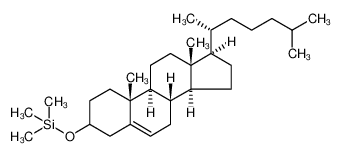 886593-83-5 spectrum, Cholest-5-ene, 3-[(trimethylsilyl)oxy]-