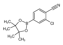 2-氯-4-(4,4,5,5-四甲基-1,3,2-二噁硼烷-2-基)苯甲腈