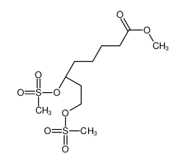 116349-05-4 structure, C11H22O8S2