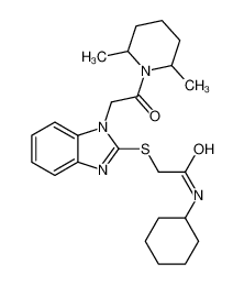 606110-31-0 structure, C24H34N4O2S