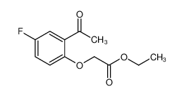 34849-57-5 2-(2-乙酰基-4-氟苯氧基)乙酸乙酯