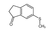 6-methylsulfanyl-2,3-dihydroinden-1-one 138485-82-2