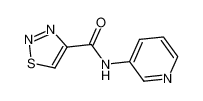 N-(pyridin-3-yl)-1,2,3-thiadiazole-4-carboxamide 478261-77-7