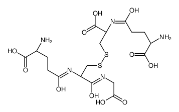 (2S)-2-amino-5-[[(2R)-3-[[(2R)-2-[[(4S)-4-amino-4-carboxybutanoyl]amino]-2-carboxyethyl]disulfanyl]-1-(carboxymethylamino)-1-oxopropan-2-yl]amino]-5-oxopentanoic acid 90663-73-3