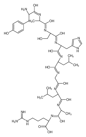 125753-03-9 structure, C44H70N14O12