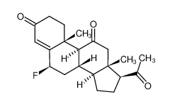 474-02-2 spectrum, 6β-fluoro-pregn-4-ene-3,11,20-trione