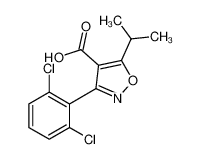 3-(2,6-dichlorophenyl)-5-propan-2-yl-1,2-oxazole-4-carboxylic acid