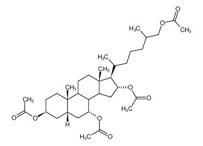 6739-38-4 structure, C35H56O8