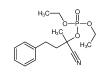 (2-cyano-4-phenylbutan-2-yl) diethyl phosphate 88151-75-1