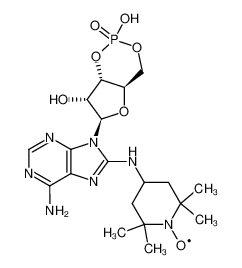 54606-91-6 structure, C19H29N7O7P