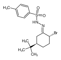 78829-10-4 spectrum, (+)-trans-(2R)-bromo-(5R)-tert-butylcyclohexanone p-toluenesulfonylhydrazone