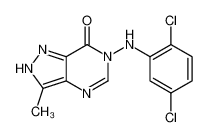 86831-76-7 structure, C12H9Cl2N5O