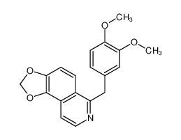 675881-83-1 6-[(3,4-dimethoxyphenyl)methyl]-[1,3]dioxolo[4,5-f]isoquinoline