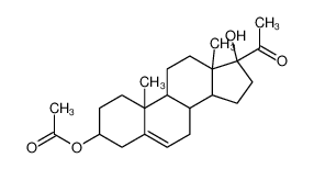 1863-39-4 spectrum, 3β,17α-dihydroxypregn-5-en-20-one 3-acetate