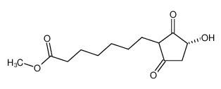 41138-64-1 spectrum, 2-(6'-carbomethoxyhexyl)-4(R)-hydroxy-cyclopentane-1,3-dione