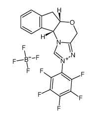740816-14-2 (5AS,10BR)-(-)-5A,10B-二氢-2-(五氟苯基)-4H,6H-茚[2,1-B][1,2,4]三唑[4,3-D][1,4]醇四氟硼酸恶嗪