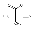 50648-67-4 2-cyano-2-methylpropanoyl chloride