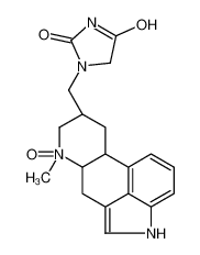 1-{[(6aR,9S)-7-Methyl-7-oxido-4,6,6a,7,8,9,10,10a-octahydroindolo [4,3-fg]quinolin-9-yl]methyl}-2,4-imidazolidinedione 121532-44-3