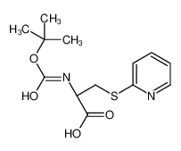 172882-67-6 (2S)-2-[(2-methylpropan-2-yl)oxycarbonylamino]-3-pyridin-2-ylsulfanylpropanoic acid