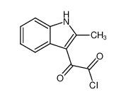 (2-methyl-3-indolyl)glyoxyloyl chloride 22980-10-5