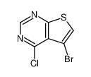 814918-95-1 structure, C6H2BrClN2S