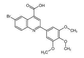 351329-63-0 structure, C19H16BrNO5