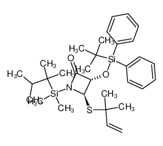 128971-91-5 structure, C32H49NO2SSi2