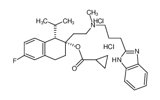 357400-13-6 structure, C30H40Cl2FN3O2